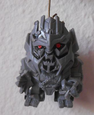 CUSTOM Mini Ornament Made From Transformers Megatron #2 Standing NEW