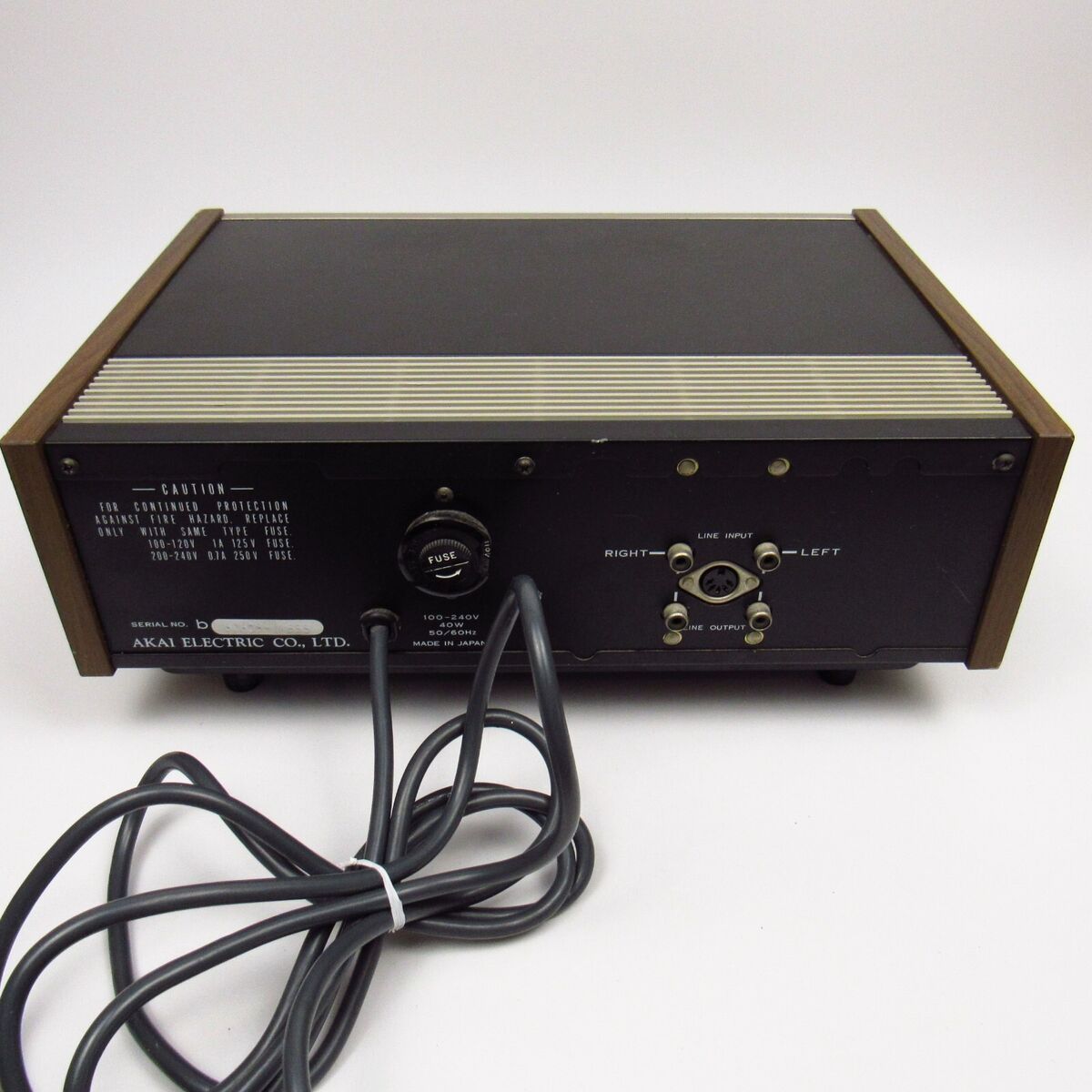 Akai GXR-82D Stereo 8-Track Tape Cartridge Recorder Player Akai GXR-82D Stereo 8-Track Tape Cartridge Recorder Player