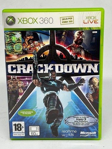 Jeu Xbox 360 CRACKDOWN - Sans Notice (notice Téléchargeable) - Bon état