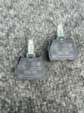 lot of 2 -ZBV-B5  ZBVB5  Schneider Light Module Integral LED; Orange; 24V  New