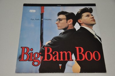 Big Bam Boo - Fun, Faith, & Fairplay - 80er - Album Vinyl Schallplatte LP