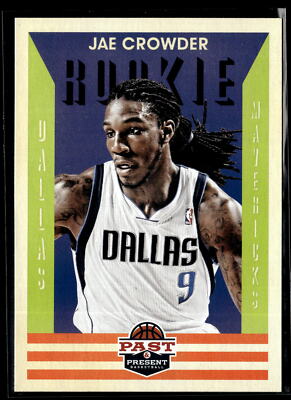 2012-13 Panini Past & Present #235 Jae Crowder Rookie Dallas Mavericks