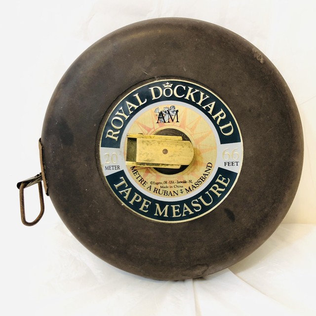 Royal Dockyard Tape Measure 20 Meter 66 Feet Estate 