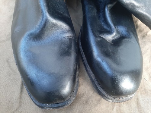 Soviet russian chrome officer army boots size 42 У narrow (270) new - Picture 2 of 12