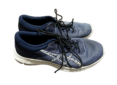 ASICS Nitrofuze Running Shoes Trainer Sneakers Blue Athletic  Mens Size 9
