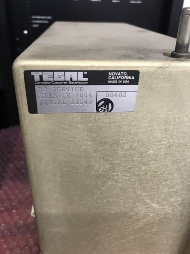 AC Power Supply AC Service Item CE 1004-00402, Tegal 901e 903e Etcher DQ-5-008 - Picture 7 of 12