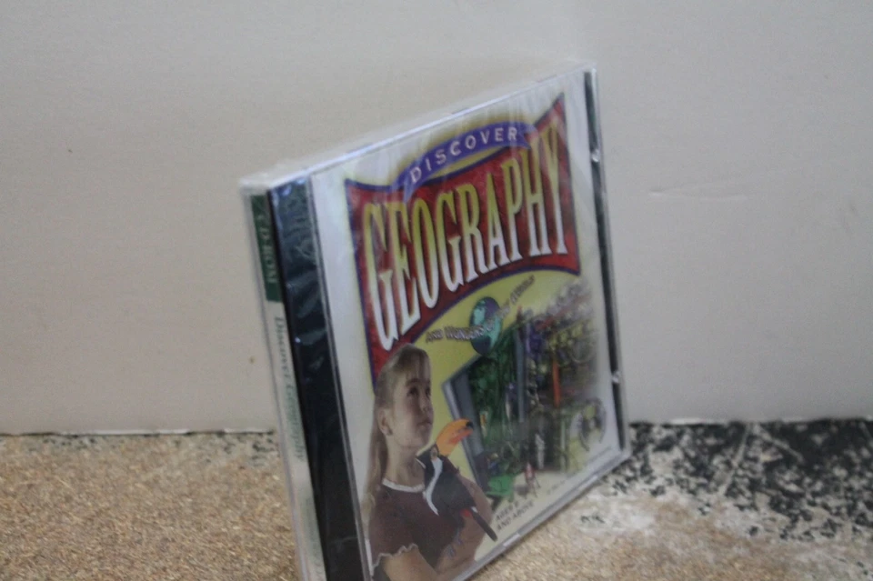 DISCOVER Geography and wonders of the world PC CD-ROM vintage software - Image 2 of 3