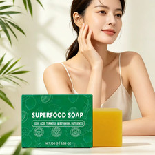 Stem And Soul Superfood Soap, Upgraded Stem Soul Turmeric Lemon SoapBar