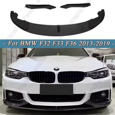 4PCS Front Bumper Lip Spoiler Kit for BMW 4 Series F32 F33 F36 2013–2019 NEW