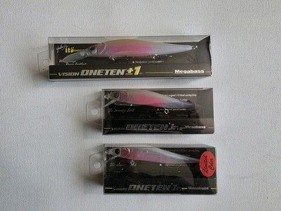 Megabass Vision ONETEN Lot   Baby Kingyo & GP   ONETEN Jr. & ONETEN +1   JDM