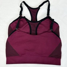 Auden Nursing Bras Bundle of 2 Racerback Lightly Lined Pullover Medium Maternity