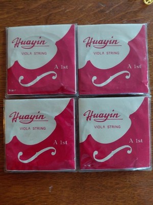 4 x Huayin Student Violin Strings A 1st