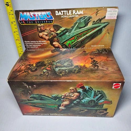 MOTU, Battle Ram, Masters of the Universe, MISB, He-Man MOC, vintage