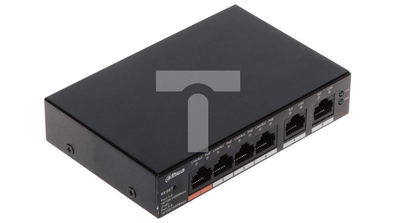 Dahua Technology Switch Dh-Cs4006-4Gt-60 Negro , Leroy Merlin - Imagen 2