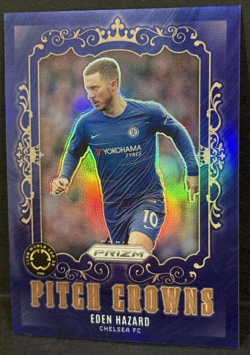 2025 Prizm FIFA Club World Cup Chelsea Eden Hazard Pitch Crowns