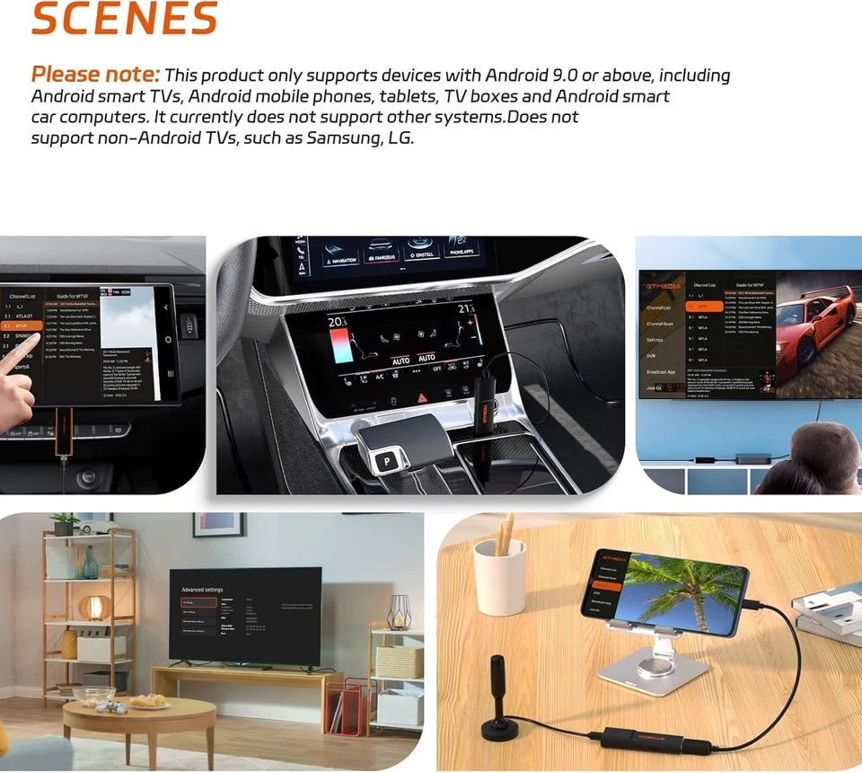 ATSC 3.0 USB TV тюнер Stick - смотреть HD-каналы в любом месте на устройствах Android - Изображение 4 из 4