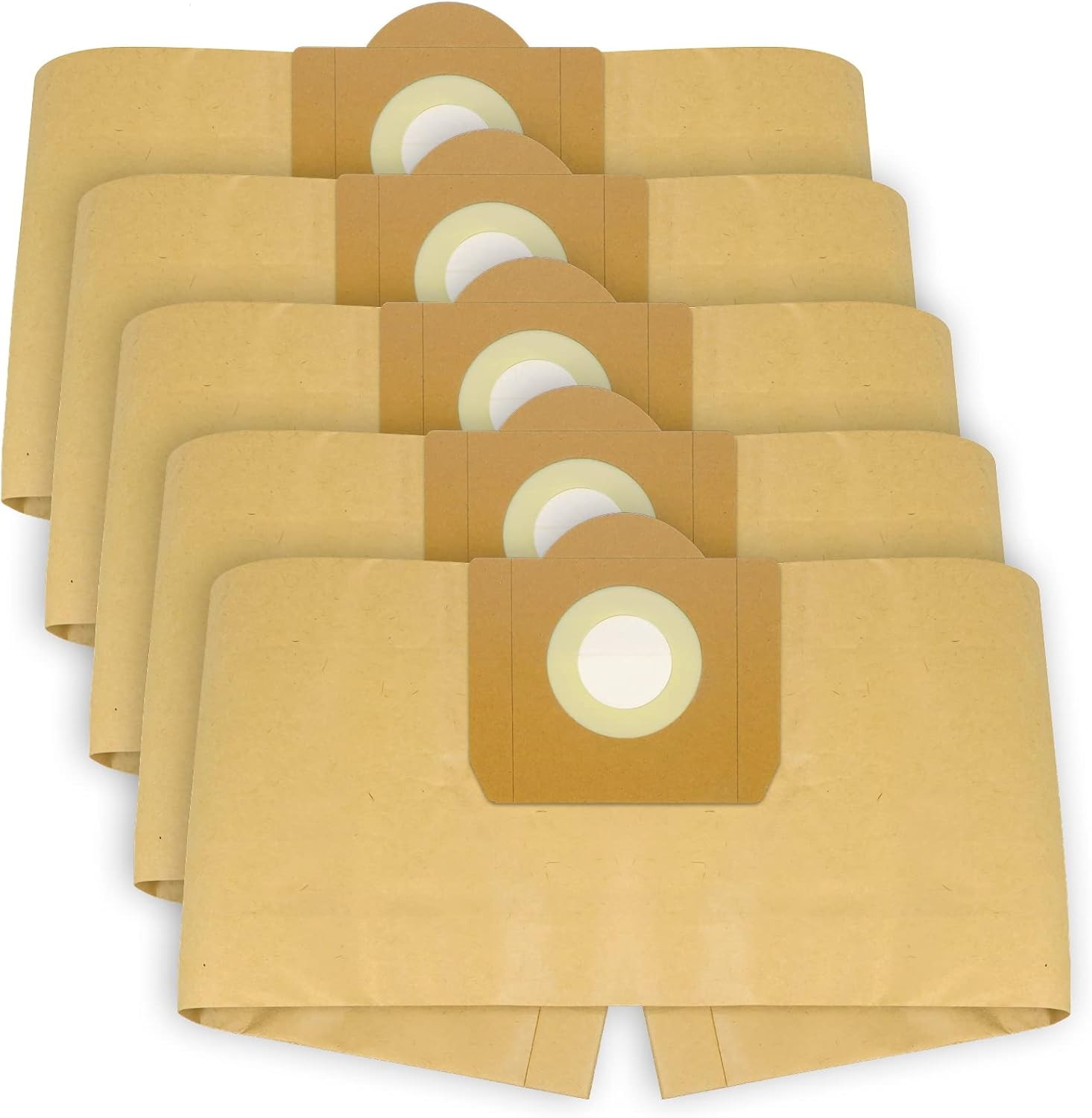 SPARES2GO Double Walled Filtration Large Bags for Karcher WD3 WD3P MV3 Wet & Dr