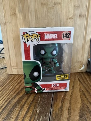 Funko Pop! Vinyl: Marvel - Deadpool (Solo) (Green) - Hot Topic (Exclusive) #142