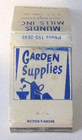 Vintage Matchbook Cover York, PA Mundis Mills Inc. Garden Supplies Front Strike — photo 2