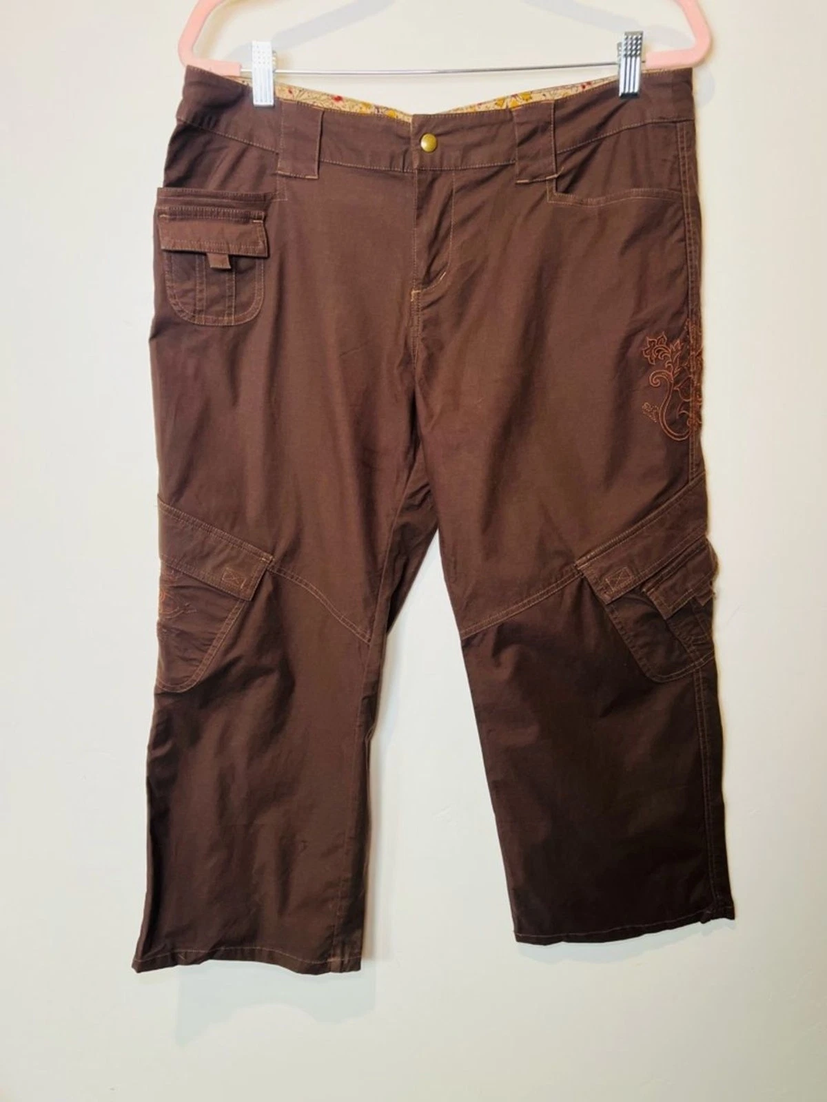 KÜHL Safari Capri Pants Brown L