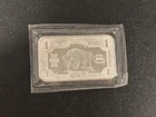 One Troy Ounce Silver Stacker Bar - Buffalo Design, .999 Fine Silver