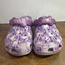 Crocs Hello Kitty and Friends Girls Pink Cartoon Clog Sandal Size 12/13