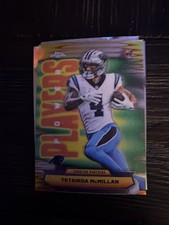 Tetairoa McMillan 2025 Topps Chrome (RC) Silver Refractor Power Players Panthers