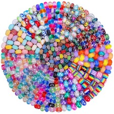 Craft Supplies Kit - 500 Pcs Assorted Beads