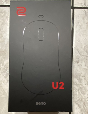 #ad BenQ U2 Wireless Optical Gaming Mouse Black 3200 DPI 5 Button Scroll Wheel $65.00