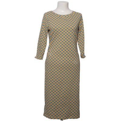Zilch, Kleid, Größe: M, Gelb/Mehrfarbig, Baumwolle/Elasthan, Print, Damen #yqF