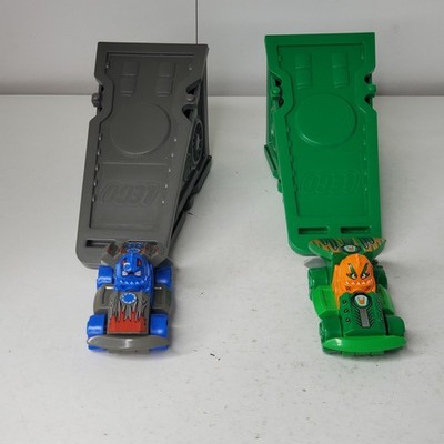 Vintage Lego Racers Shredd Scratch Mini Figure & Car Lot Set #4572 Launcher 2''