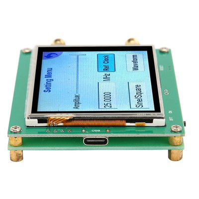 MAX2870 RF Signal Source 2.8in Touch Screen High Accuracy Low Noise 0.5PPM PL CB