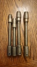 4 pc. APEX Tools Flex SWIVEL Extension Impact Wrench SOCKET SAE 3/8” Drive Set