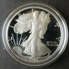 1986 S Proof $1 American Silver Eagle Dollar
