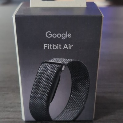 Google Fitbit Air Fitness-Tracker 34,90 mm Obsidian Schwarz ohne SIM