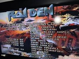 Raiden (Atari Jaguar) Original Game-Tested