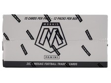 2024 PANINI MOSAIC FOOTBALL JUMBO VALUE 12-PACK BOX