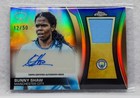 BUNNY SHAW 2024-25 Topps Chrome UEFA Gold Refractor Jersey Auto #CPAR-BS 12/50