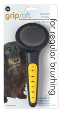 JW Pet Company GripSoft Small Slicker Brush Soft Pin