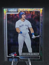 2026 Topps Series 1 #241 Addison Barger Sand Glitter -Bluejays