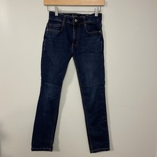 Boden Girl's 11Y Pull-On Skinny Blue Jeans Spring Classic