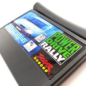 Power Drive Rally (Atari Jaguar, 1995) Complete In Box Mint Cartridge Tested