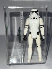 Star Wars Vintage KENNER 1977 Loose STORMTROOPER  LOOKS AWESOME   Graded AFA 85