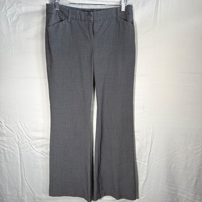 low rise dress pants Black Low Rise Slim Flare Double Button Pants main image 0