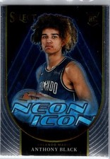 2023-24 PANINI SELECT NEON ICONS BASKETBALL #22 ANTHONY BLACK