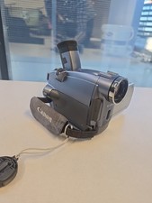 Canon ZR80 Mini DV Tape Camcorder tested Works Great. Battery Needs Replacement