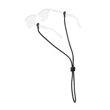 Chums Slip Fit Rope Glasses Retainer - Unisex Adjustable One Size, Black