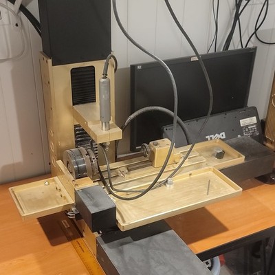 Model Master 1500 CNC Milling Machine with NSK EM-250 Spindle and CNC Controller