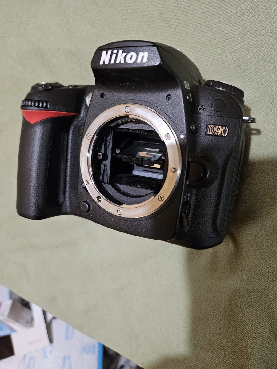 Nikon D90 12.3 MP DSLR Camera Body Only - Black 18208254460| eBay