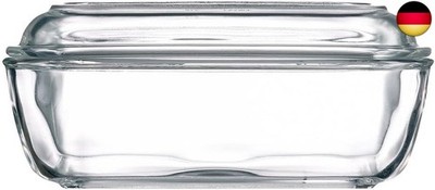 Luminarc ARC 60118 Helper Butterdose, Glas, transparent, 1 Stück